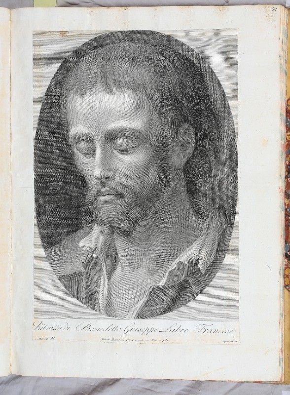 Micocca Giovanni - Bombelli Pietro Leone (1784), San Benedetto Giuseppe Labre