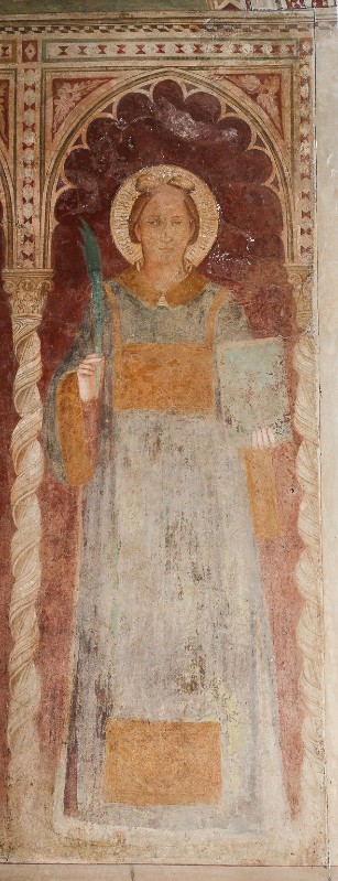 Nelli Pietro ultimo quarto sec. XIV, Dipinto murale raffigurante Santa Reparata