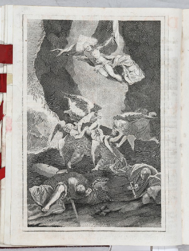 Ambito veneziano (1788), Stampa con Resurrezione di Cristo tra angeli