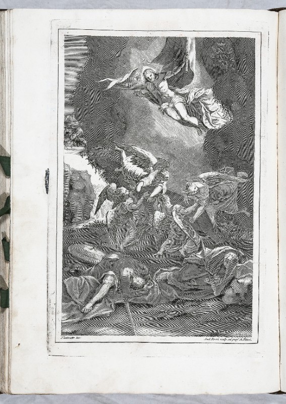 Rossi Andrea (1764), Stampa con Resurrezione di Cristo