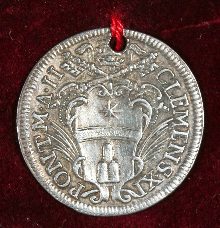 Bottega romana (1702), Medaglia di papa Clemente XI