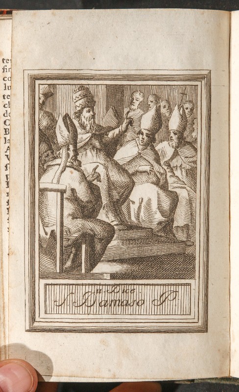 Ambito Italia centrale sec. XVIII, San Damaso papa