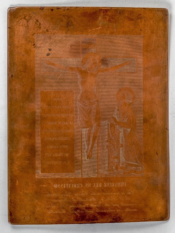 Ambito fiorentino (1865), Crocifisso di Monticelli con Santa Caterina de' Ricci