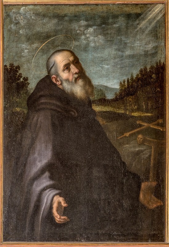 Ambito fiorentino sec. XVII, Dipinto raffigurante San Giovanni Gualberto