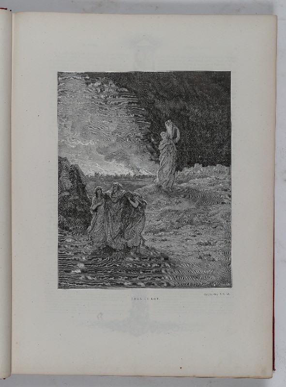 Dorè P. G. - Pisan H. J. (1880), Lot e la famiglia fuggono da Sodoma