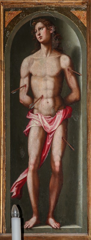 Behr J. (1889), Dipinto di San Sebastiano