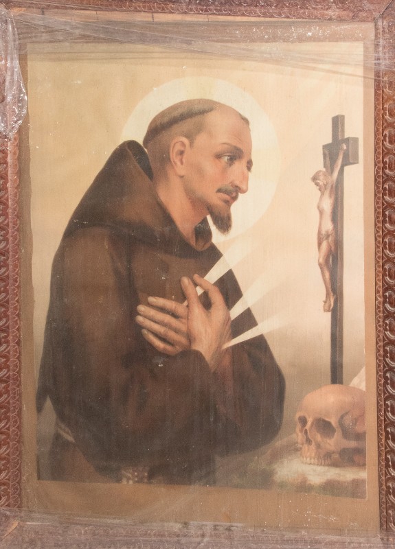 Ambito italiano sec. XX, Stampa di San Francesco d'Assisi