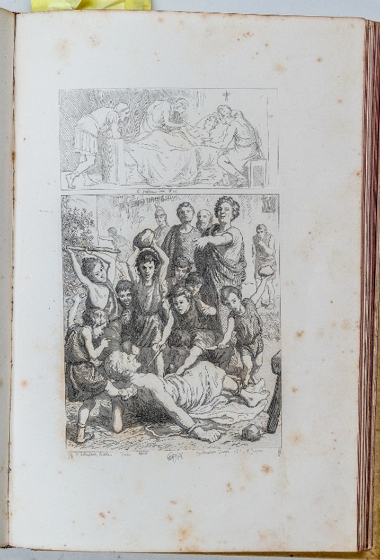 Frolich L. (1867), Cassiano torturato dai suoi alunni