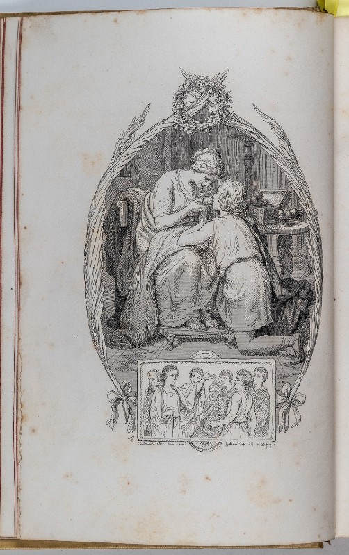 Frolich L. (1867), Lucina dona a Pancrazio la spugna