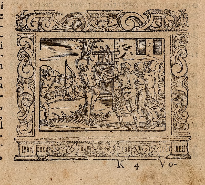 Ambito veneziano fine sec. XVI, San Sebastiano