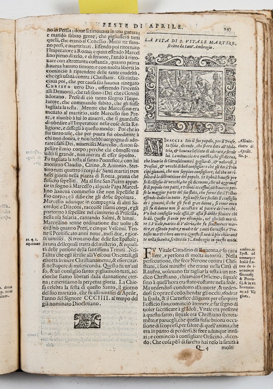 Ambito veneziano (1591), Martirio di San Vitale