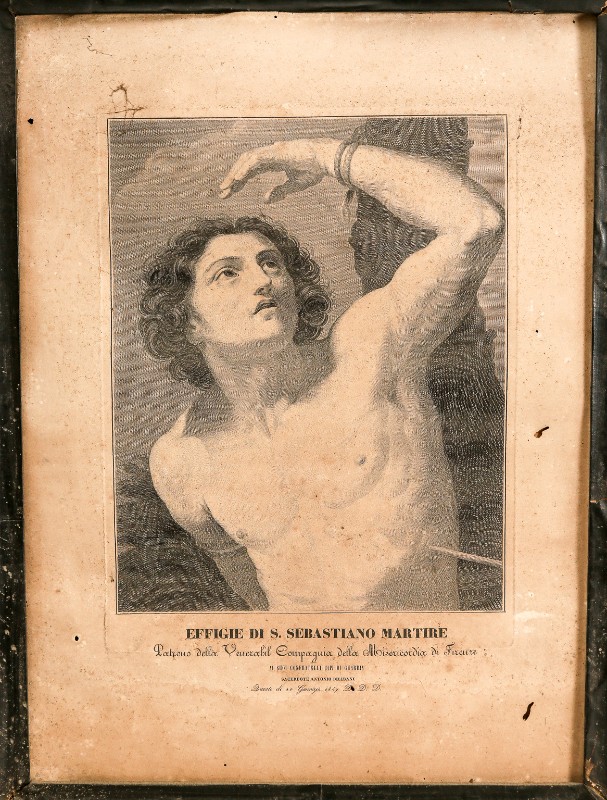 Ambito toscano (1847), Stampa di San Sebastiano