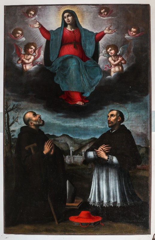 Confortini Pietro (1626), Madonna in gloria e santi
