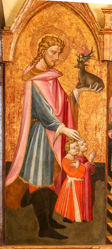 Giovanni dal Ponte inizio sec. XV, Dipinto con Sant'Eustachio