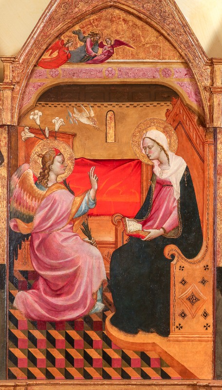 Giovanni dal Ponte inizio sec. XV, Dipinto con l'Annunciazione