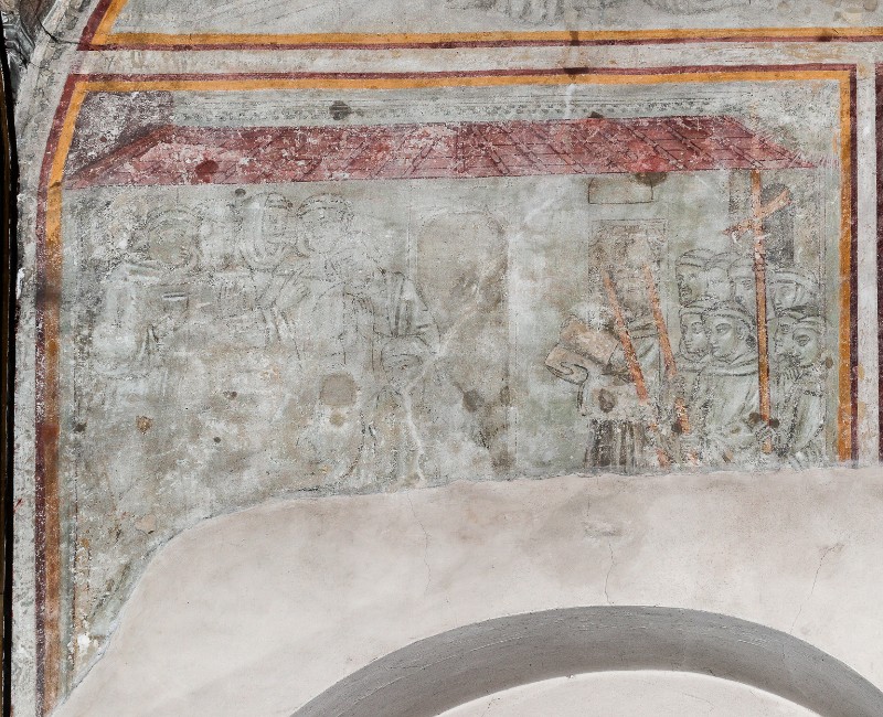 Cenni di Francesco fine sec. XIV-inizio sec. XV, Dipinto murale con miracolo
