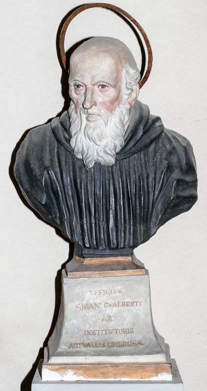 Bottega fiorentina sec. XVIII, Scultura raffigurante San Giovanni Gualberto