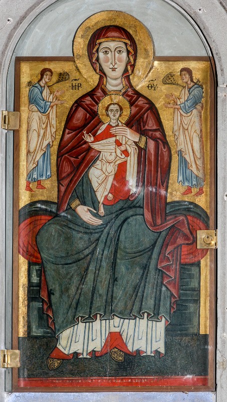 Maestro di Rovezzano sec. XIII, Madonna con Gesù Bambino