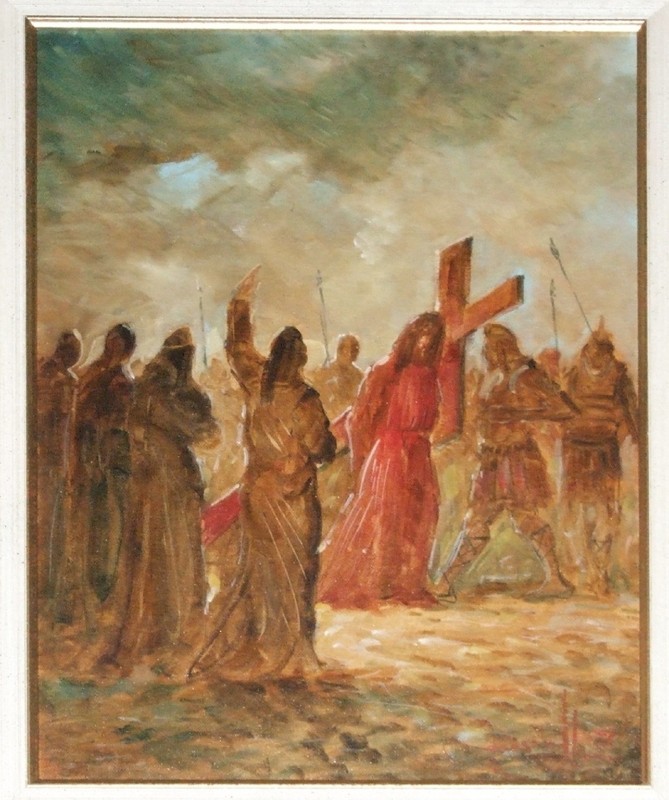 Venanzi E. (2003), Gesù caricato della croce