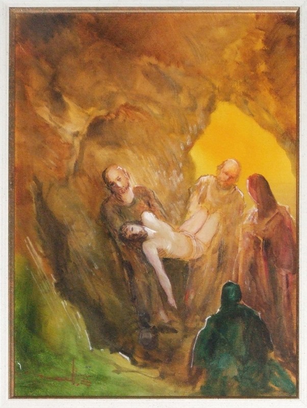 Venanzi E. (2003), Gesù deposto nel sepolcro