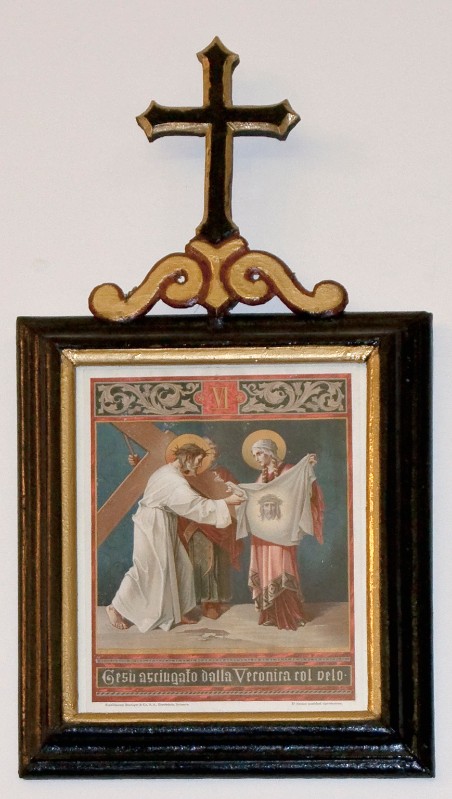 Bott. svizzera sec. XX, Gesù è asciugato dalla Veronica