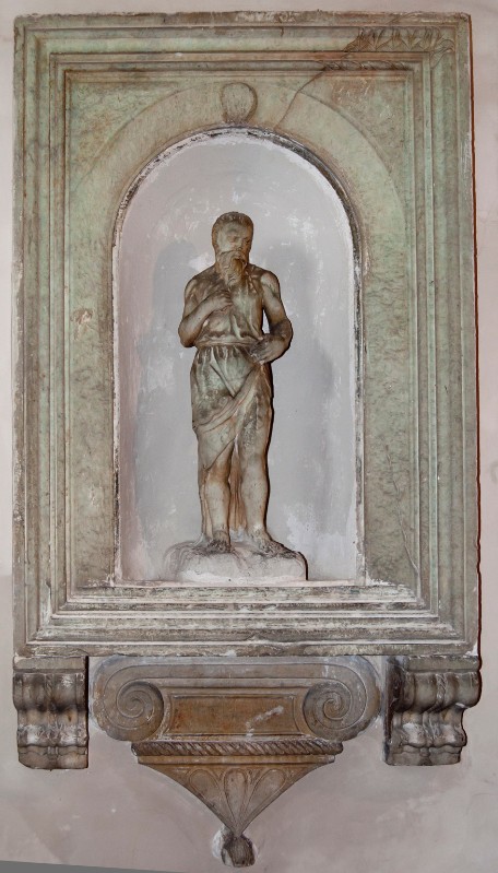 Bott. fiorentina sec. XV, Edicola in pietra serena