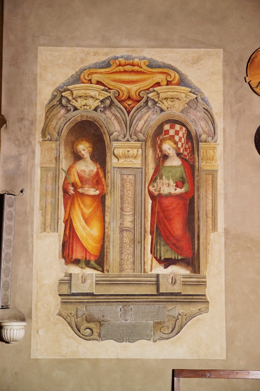 Gemignani A. sec. XVI-XVII, Sant'Agata ed Eulalia