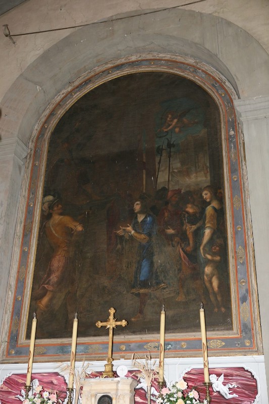Cardi L. sec. XVII, Martirio di San Pancrazio