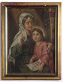 Magni Giuseppe sec. XX, Sant'Anna e la Vergine bambina