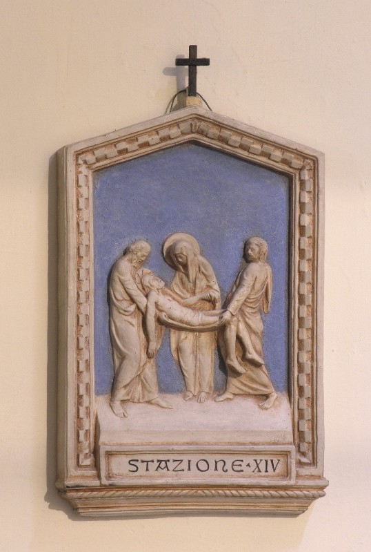 Donati Raffaello (1940), Gesù è posto nel sepolcro