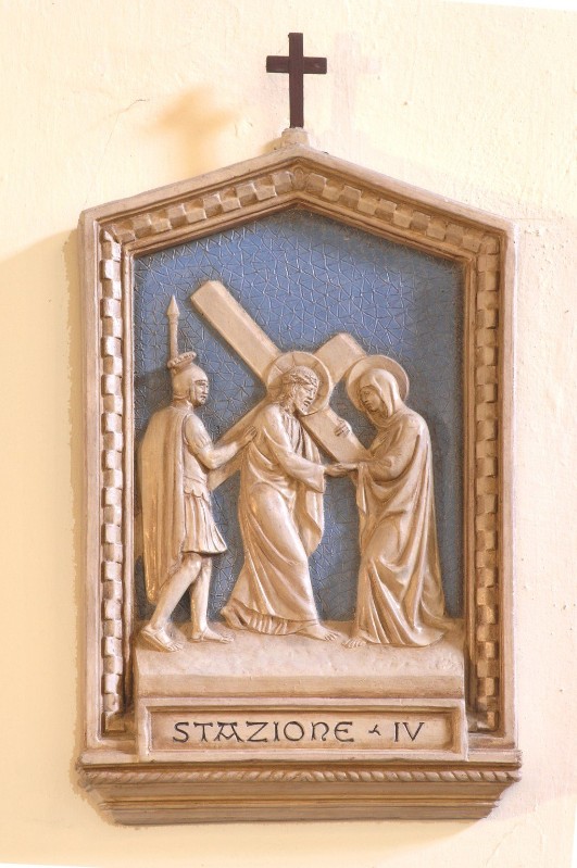 Donati Raffaello (1940), Gesù incontra la sua afflittissima Madre