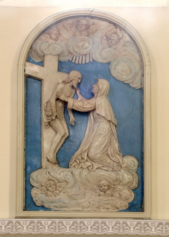 Maluberti Giovanni (1939), Abbraccio di Cristo a santa Caterina de' Ricci