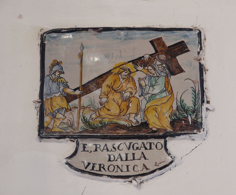 Bottega bolognese sec. XVIII, Gesù asciugato dalla Veronica