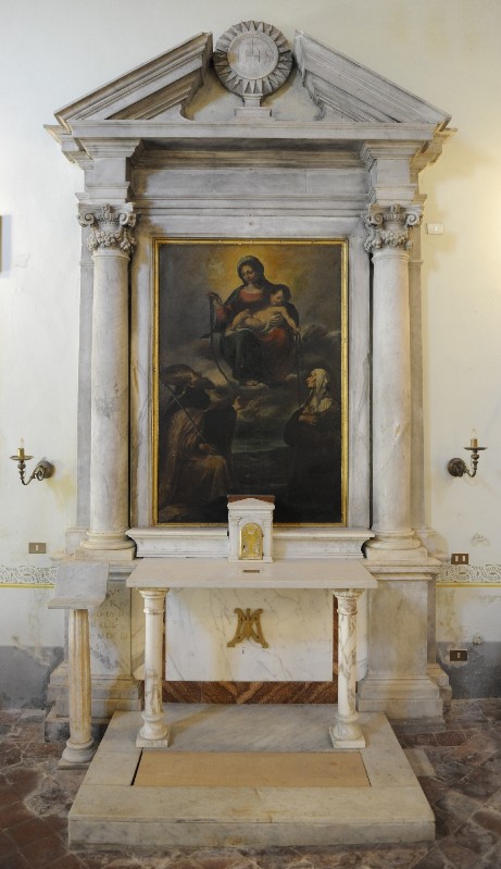 Maestranze toscane-italiane (1603-sec. XX), Altare della Madonna del rosario