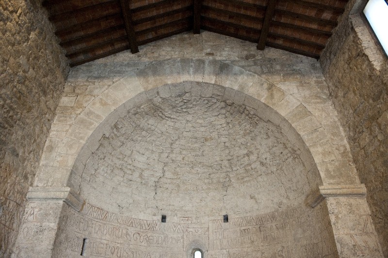 Ambito toscano sec. VIII, Arco presbiteriale