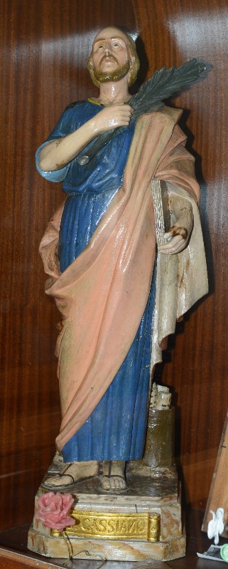 Bottega italiana sec. XX, Statua di San Cassiano