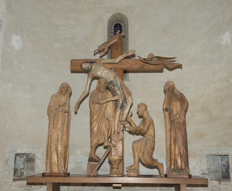 Bottega toscana sec. XIII, Gruppo scultoreo della Deposizione