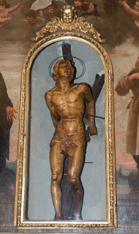 Comaschi V. sec. XX, Statua di San Sebastiano