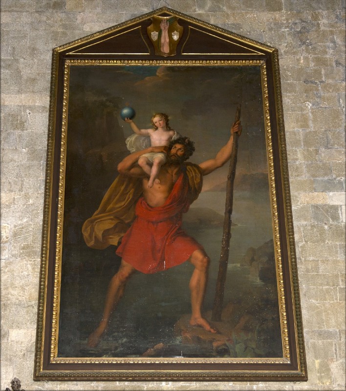 Tofanelli S. sec. XVIII, Dipinto di San Cristoforo