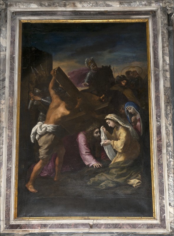 Boschi F. (1650), Dipinto di Gesù asciugato dalla Veronica