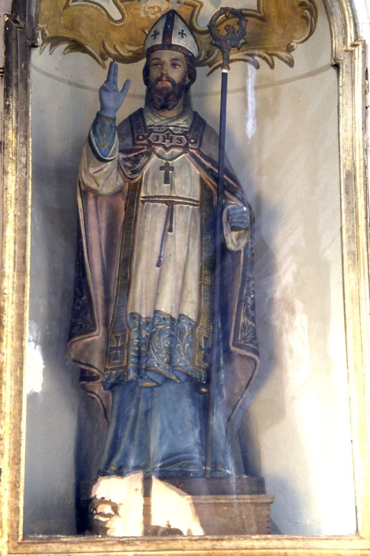 Bottega altoatesina sec. XX, Statua di Sant'Apollinare