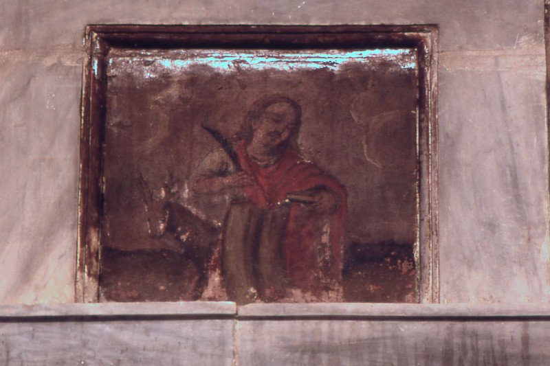 Bott. lunigianese sec. XVI, Dipinto con Sant'Eustachio