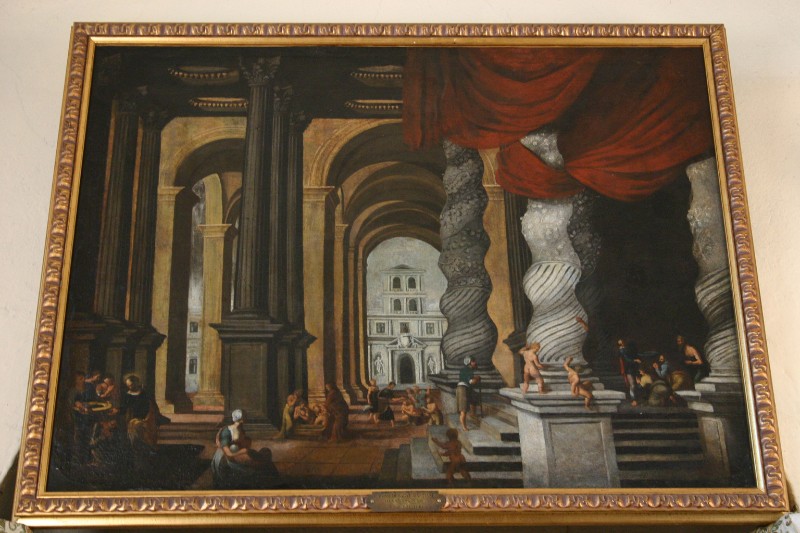 Scuola romana sec. XVIII, Dipinto I Battezzatori