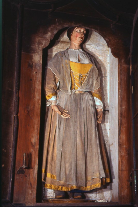 Bott. lunigianese sec. XVIII, Statua vestita di Santa Zita
