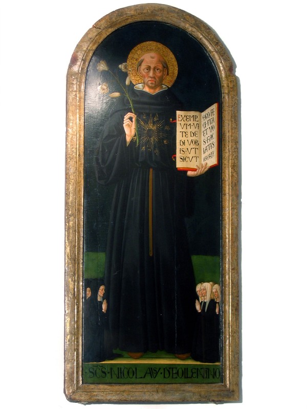 Neri di Bicci sec. XV, San Nicola da Tolentino