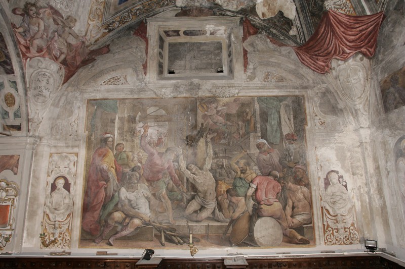Sorri P. (1614), Flagellazione di San Sebastiano