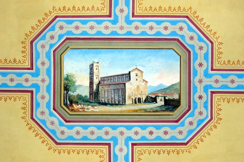 Bott. senese sec. XIX, Veduta di Sant'Antimo