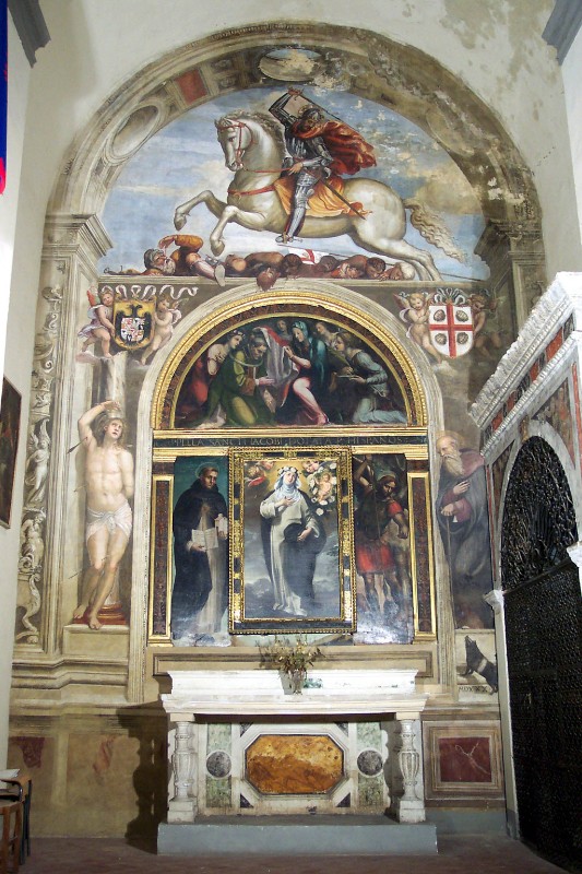 Bazzi G.A. Sodoma (1530), San Jacopo sconfigge i mori