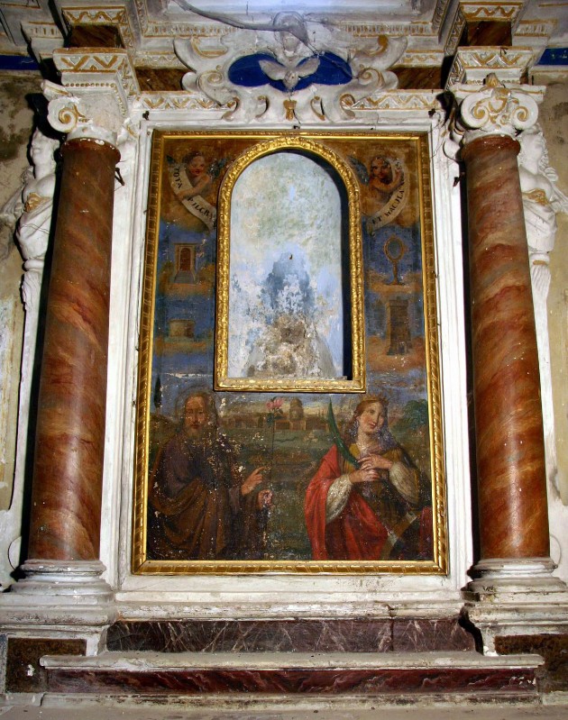 Maestranze toscane sec. XVIII, Altare della Madonna immacolata