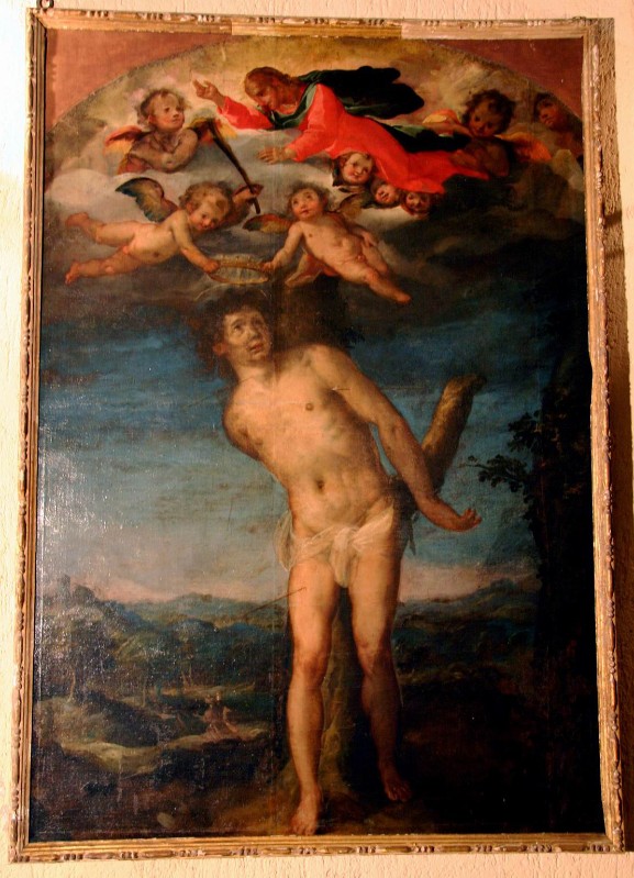 Ambito senese sec. XVII, San Sebastiano